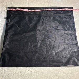 bagatelle Black Zippered Polyester Storage Pouch